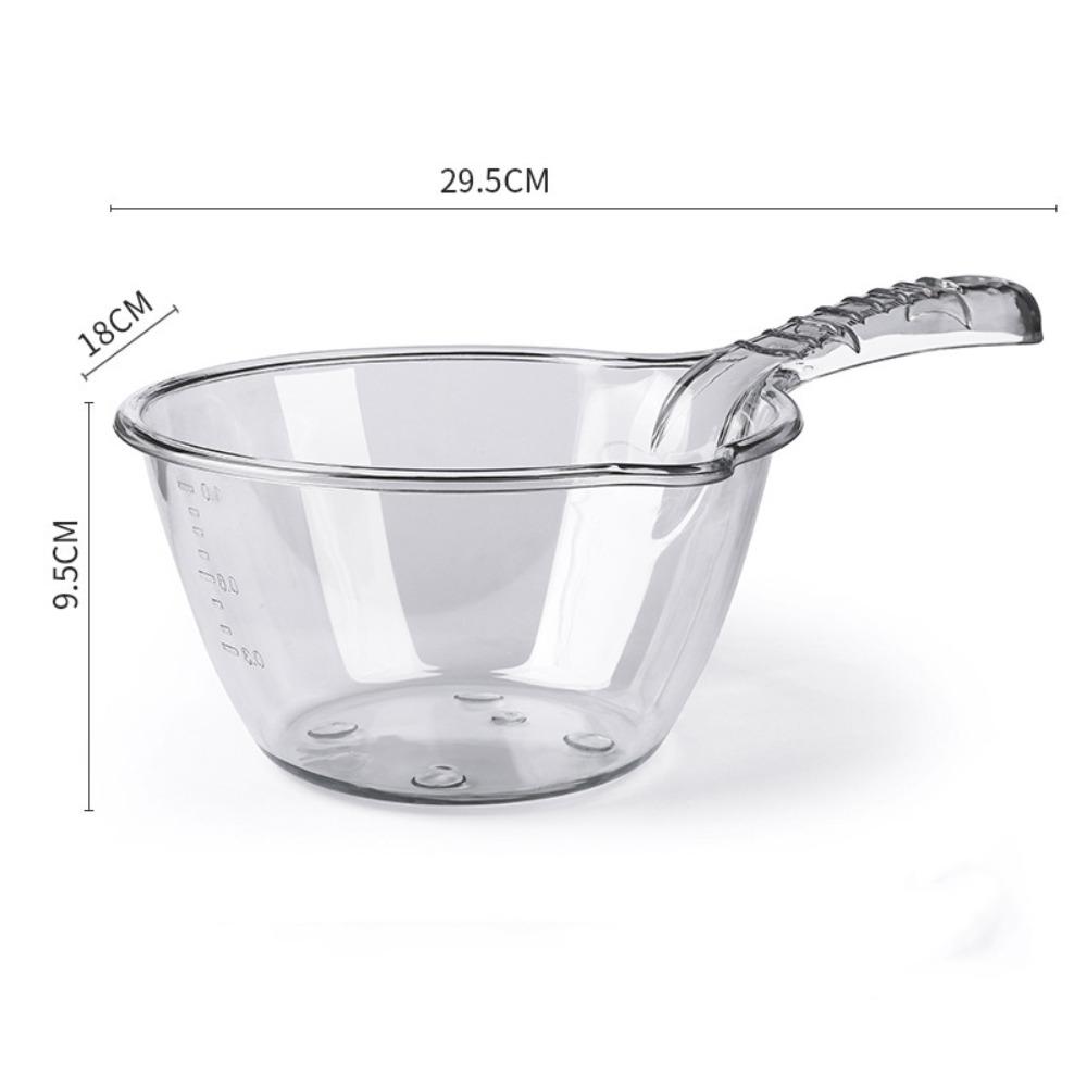 Thickened Dipper Water Ladle Plastic Bathing Spoon Durable Water Scoop  Kitchen Gadgets