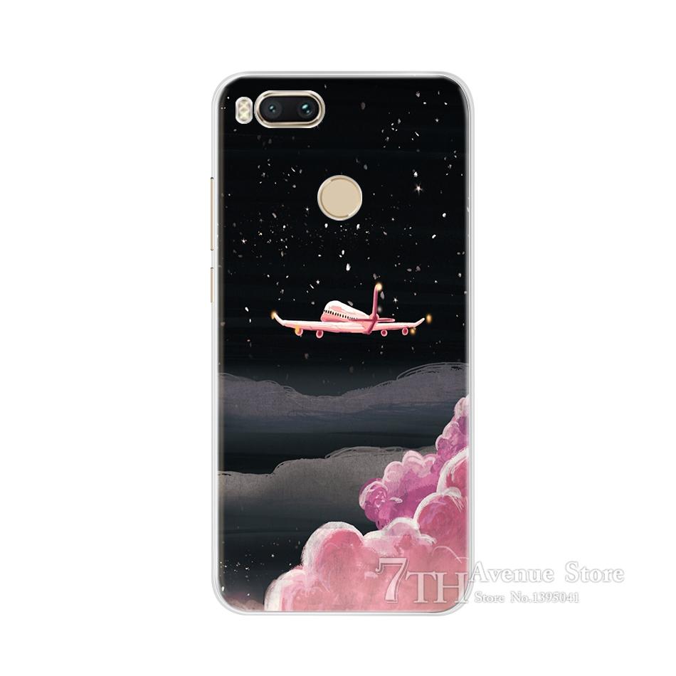Pro Xiaomi Mi A1 Pouzdro Tištěné Pro Xaiomi Mi A1 TPU Pouzdro Pro Xiaomi Mi 5X Měkký Silikonový Zadní Kryt
