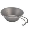 Ultralight Camping Cookware Outdoor Camping Picnic Bowl Cup with Folding Handle for Hiking