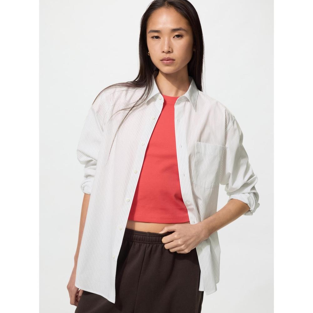 Uniqlo Japan Broad Shirt Stripes Regular Color