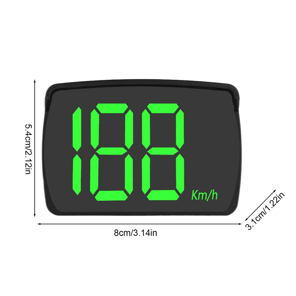 Universal Car HUD Digital Speedometer Head Up Display For Motor Truck Vehicles Speed Meter Displayer KM/MPH for Vehicle Taxi