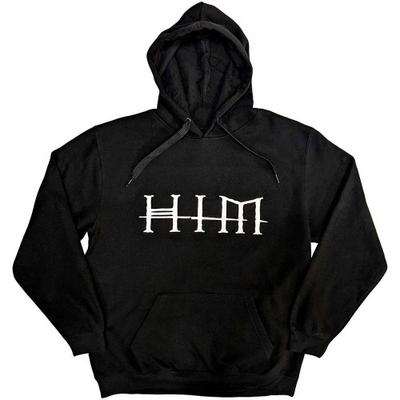 Him Unisex Adult Back Print Logo Hoodie