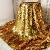 Laser Iridescent Shiny Fish Scale Fabric Sequins Glitter Fabric for Tablecloth Dress Party Background Shooting Decor