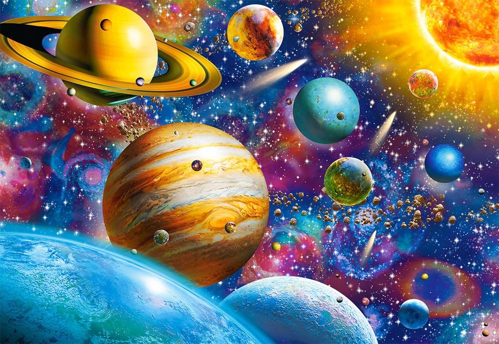 Puzzle 1000 pieces C-104314-2 Solar System Odyssey