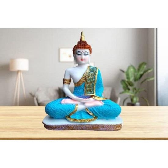 Blessing Buddha Statue Showpiece Idol for Home Decor Living Room Housewarming Gifts Showpiece