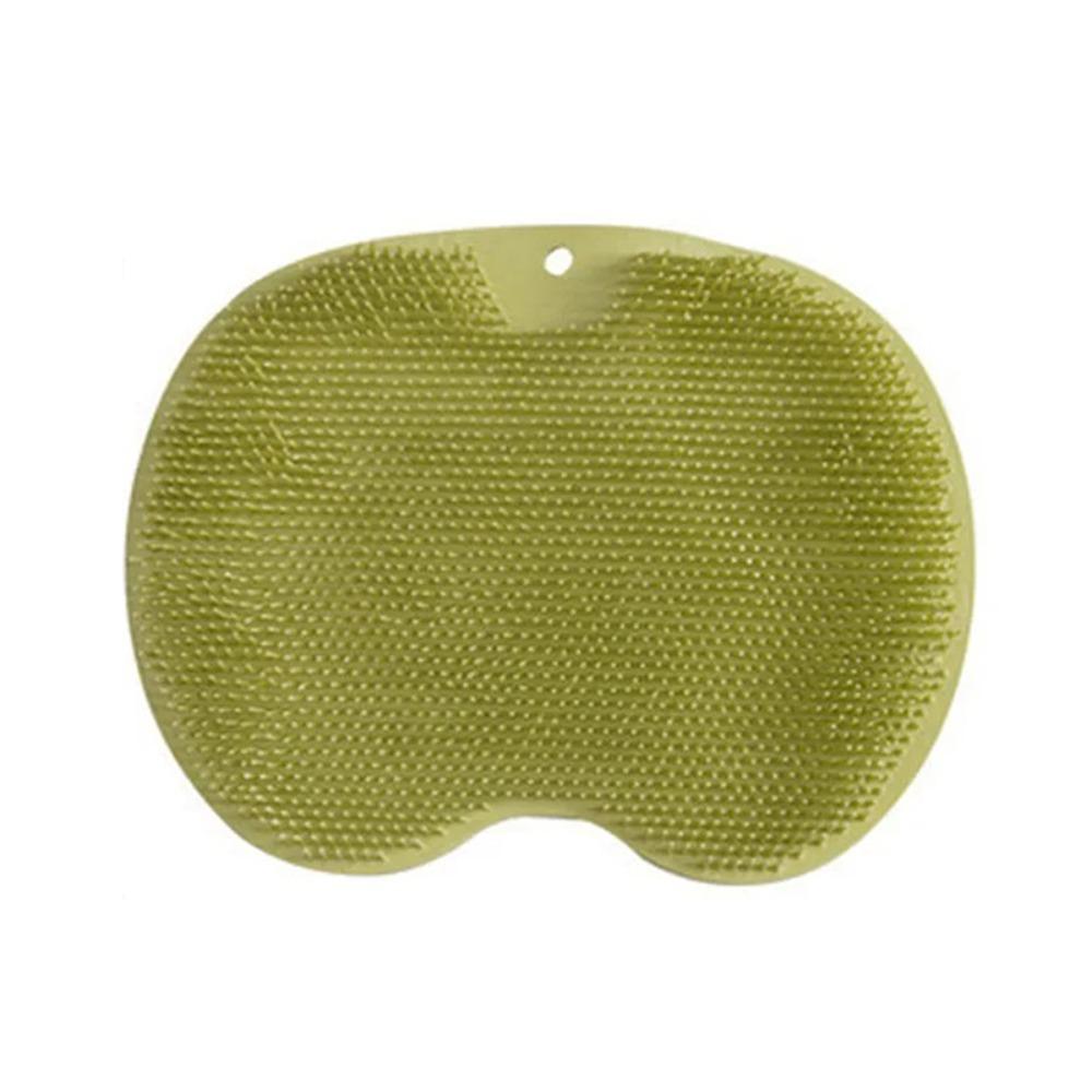 Non-Slip Suction Cups Foot Scrubber Wall Mounted Exfoliating Bath Wash Pad Tired Feet Relief