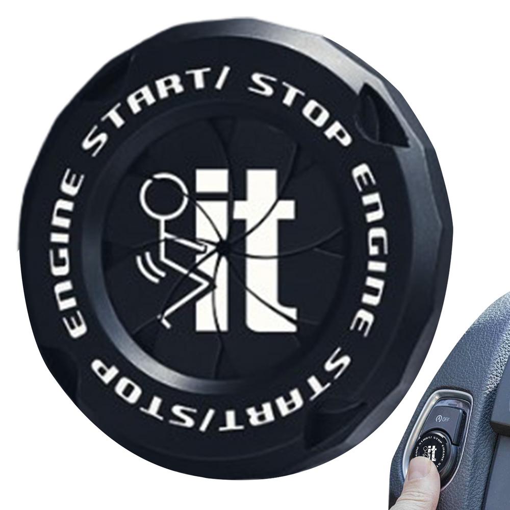 

Крышка кнопки запуска двигателя автомобиля, защитное кольцо для кнопки запуска двигателя автомобиля, защитное кольцо для кнопки запуска двигателя автомобиля, декор для автомобиля чёрный