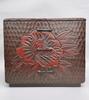 [USED]Kamakura-bori 3-Drawer Mini Chest, Traditional Craft, Lacquer Finish, Wood Carving
