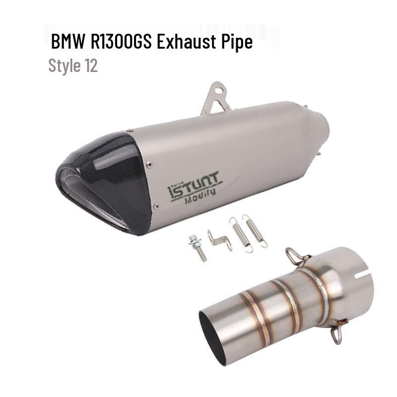 R1300GS ADV Exhaust Modification: Titanium Alloy Header, Mid-section, Tail Section