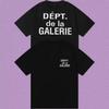 Nyt Galleri Dept Kortærmet Bogstavtrykt Nyt Amerikansk Afslappet Street Bomuld Stor T-shirt Trendy Varmt Salg