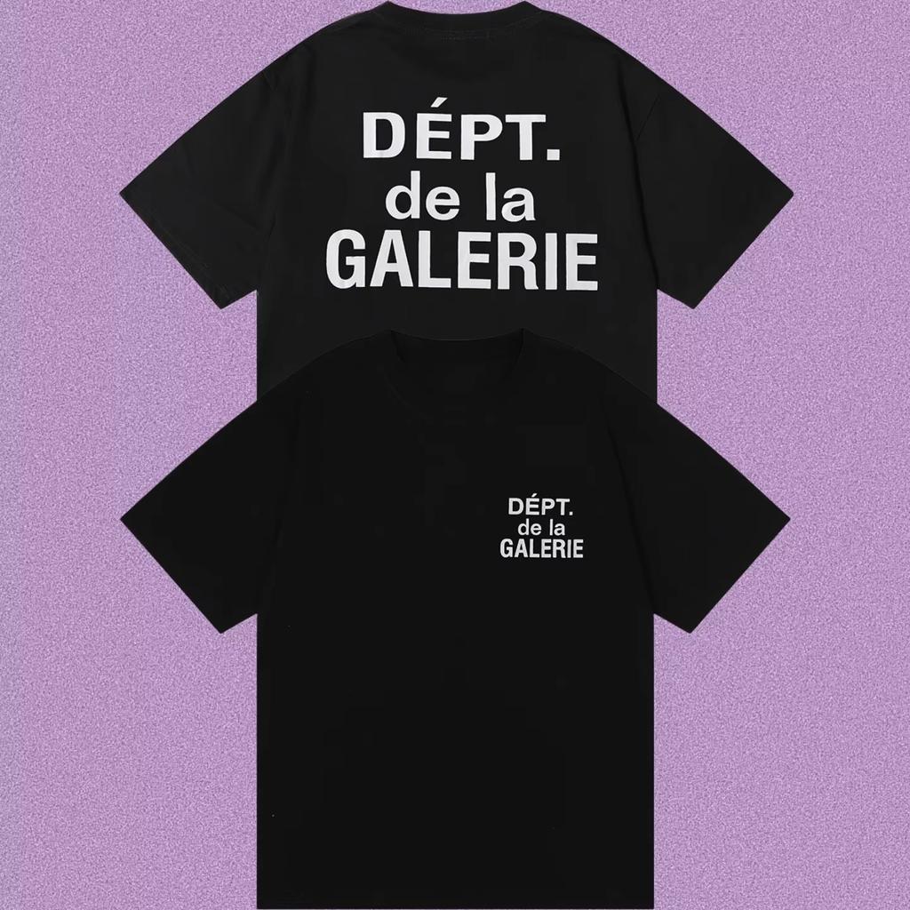 Nyt Galleri Dept Kortærmet Bogstavtrykt Nyt Amerikansk Afslappet Street Bomuld Stor T-shirt Trendy Varmt Salg