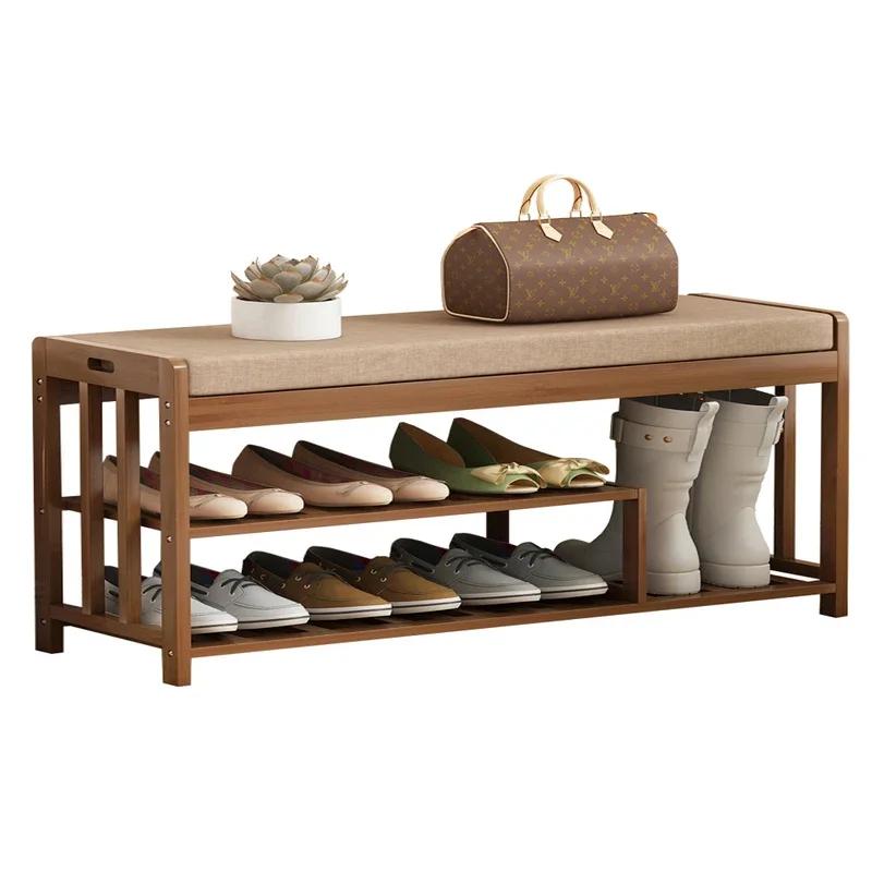 Light Luxury Shoe Changing Stool Home Doorway Bench Leisure Bedside Stool Cloakroom Wearing Shoes Stool Entryway