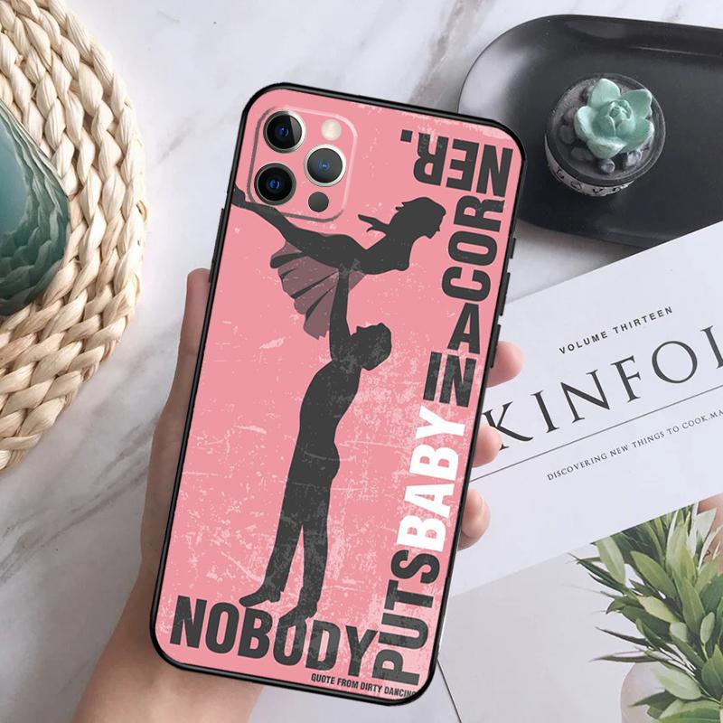 

Dirty Dancing Movie Poster Case For iPhone 15 11 12 13 14 Pro Max XS XR X 7 8 Plus 12 13 Mini 16 Pro Max Soft Cover iPhone 15 Pro
