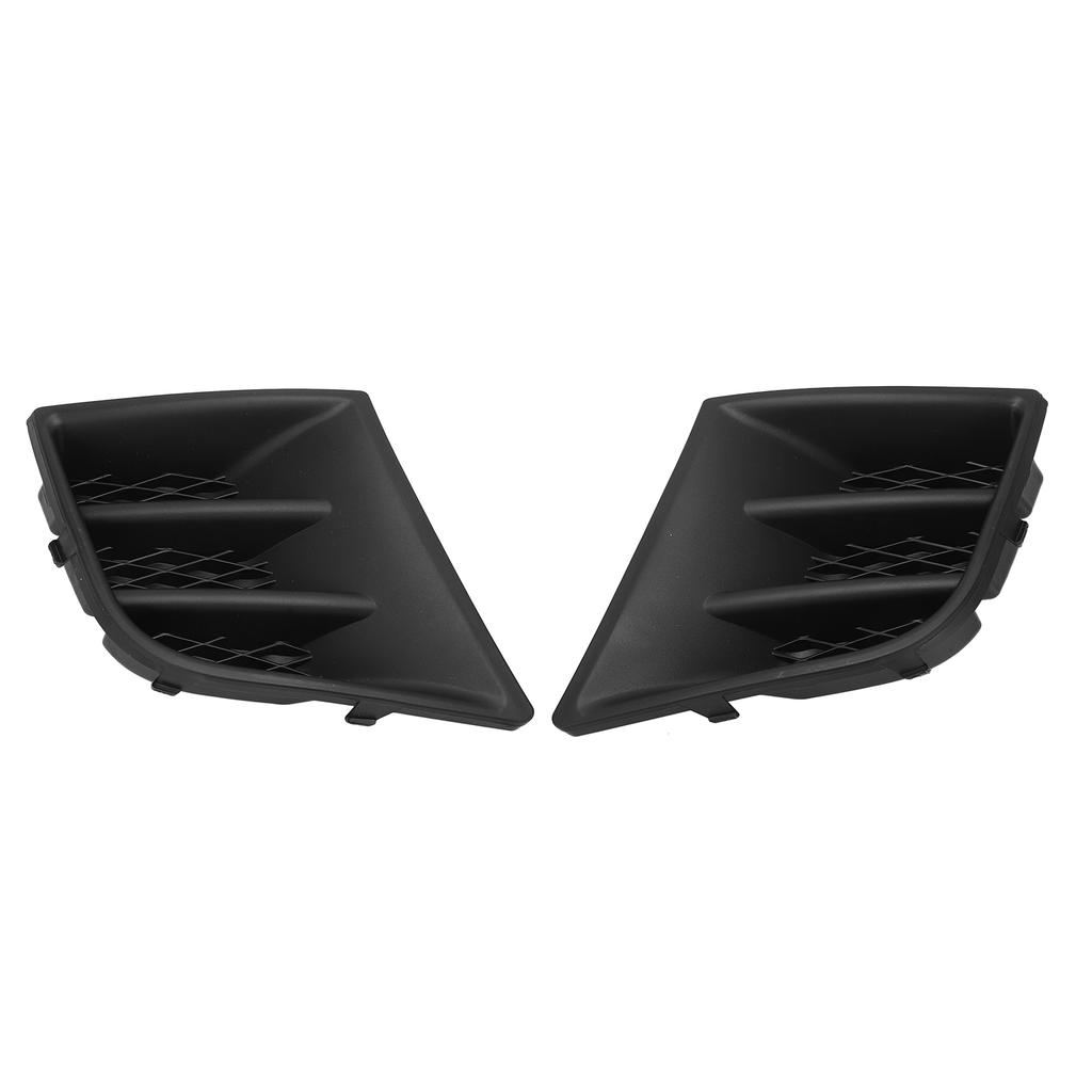 1 Pair Left Right Front Bumper Fog Light Grille 7422A8 7422A9 Replacement for Peugeot 107 2009‑2012