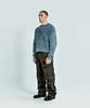 51Peosenteu Twisted Denim Knit - Blue