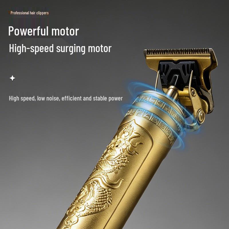 T9 Rechargeable Electric Hair Clipper & Trimmer for Bald Head, Oil Head, and Engraving.