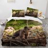 Barren Mountains Wild Forests Bear Baby Bedroom Set Queen Grey White Grey Polar Bear Comforter Bedding Sets Twin Full King Size