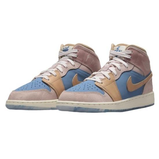 

Air Jordan 1 Mid GS Zen FN7452-400 EU 40 розовый