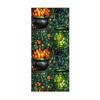 Halloween Window Sticker Stained Glass Style Witch Bats Decal Removable Pumpkins Ghosts Static Window Cling for Party Decoration
