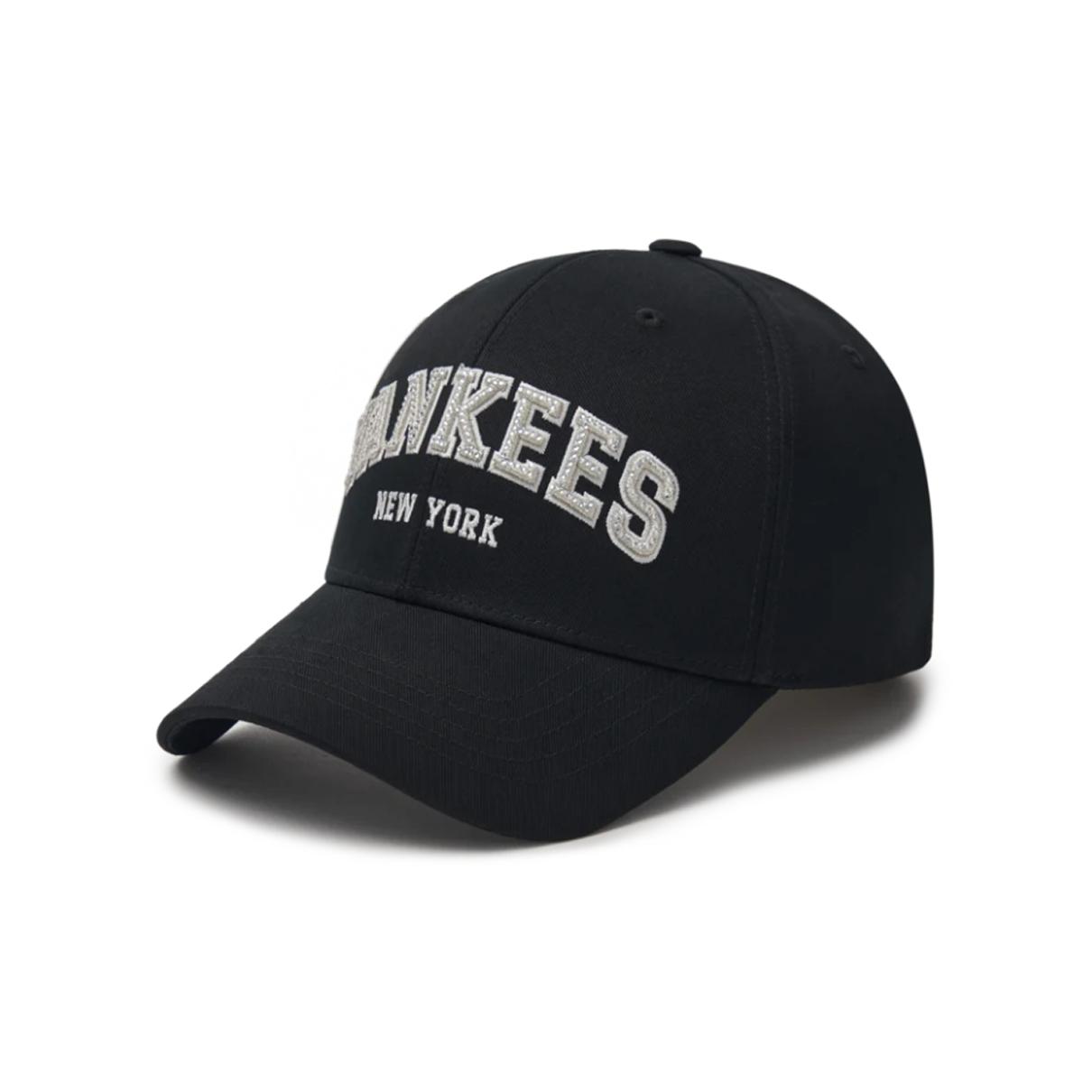 Бейсболки MLB из полиэстера и хлопка, унисекс, черные, модные, 3ACPV064N50BKS F