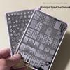 New Style Cross-Border Nail Art Stamping Template: Floral, Lace & Plaid Designs
