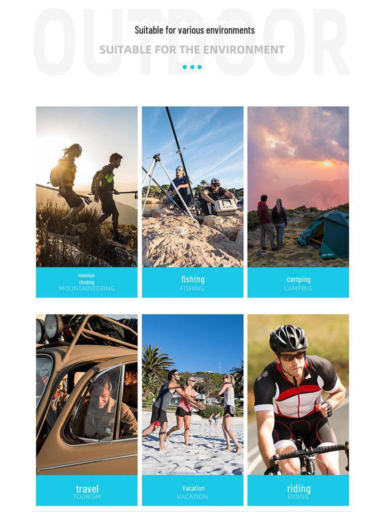 Multi-functional Lightweight Oxford Backpack: Large Capacity, Folding, Portable for Cycling, Sports, Travel