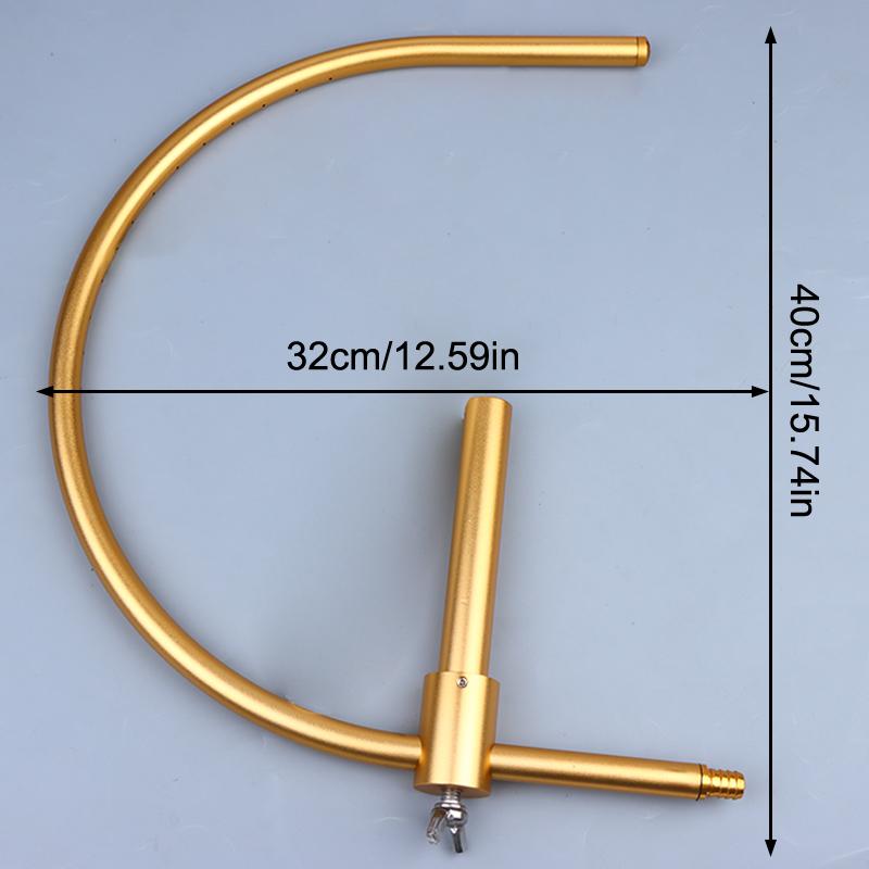 180 Degree Arc Design Head Spa Waterfall Frame Beauty Salon Spa Water Circulation Device For Shampoo Washbasin Chair Accessories