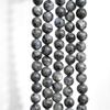 Black Labradorite Beads From Stones Round Loose Gemstones Beads 4 6 8 10 12MM for Jewelry Making Fit DIY Charms Bracelet Fashion Accessories