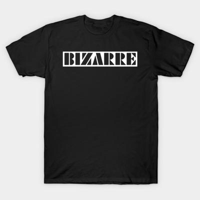 Asian Size Cotton Unisex Tshirt Print T-shirt Bizarre Records T-shirt No-Cut Print Regular Fit