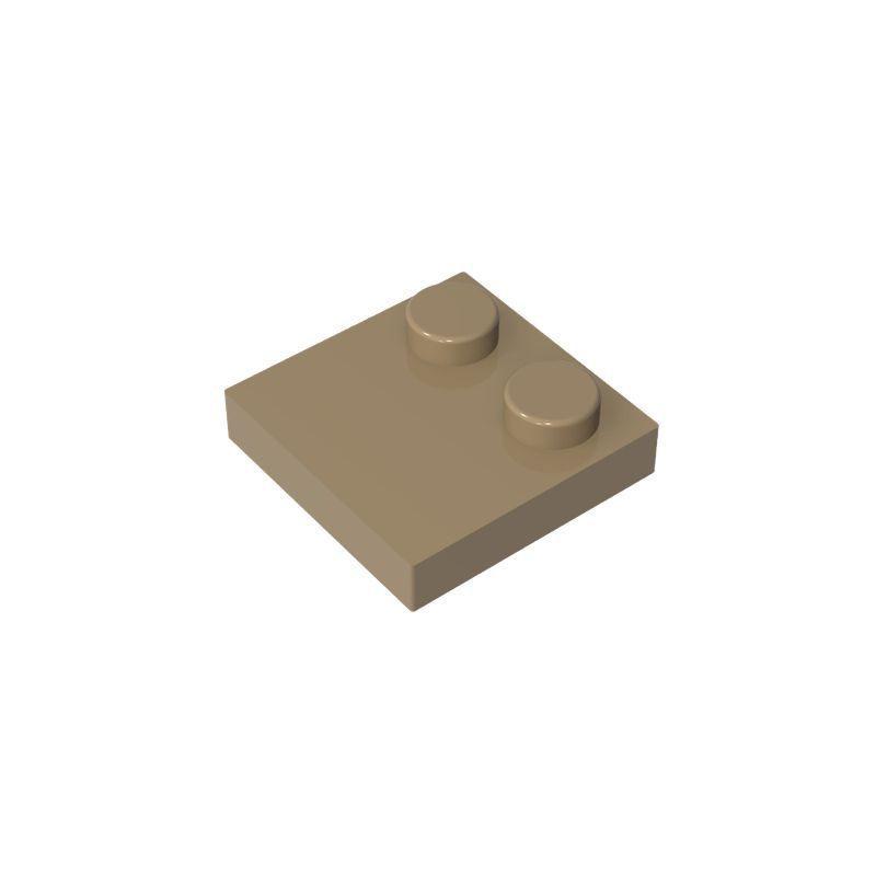 50g/90PCS 33909 2x2 Modified Thin Block Moc Color Accessories Compatible with Brick DIY Children's Toy Assembly Parts