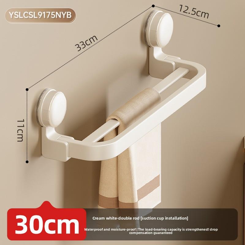 Saugnapf Badezimmer Kein Loch Wandmontierter Badezimmer-Handtuchhalter