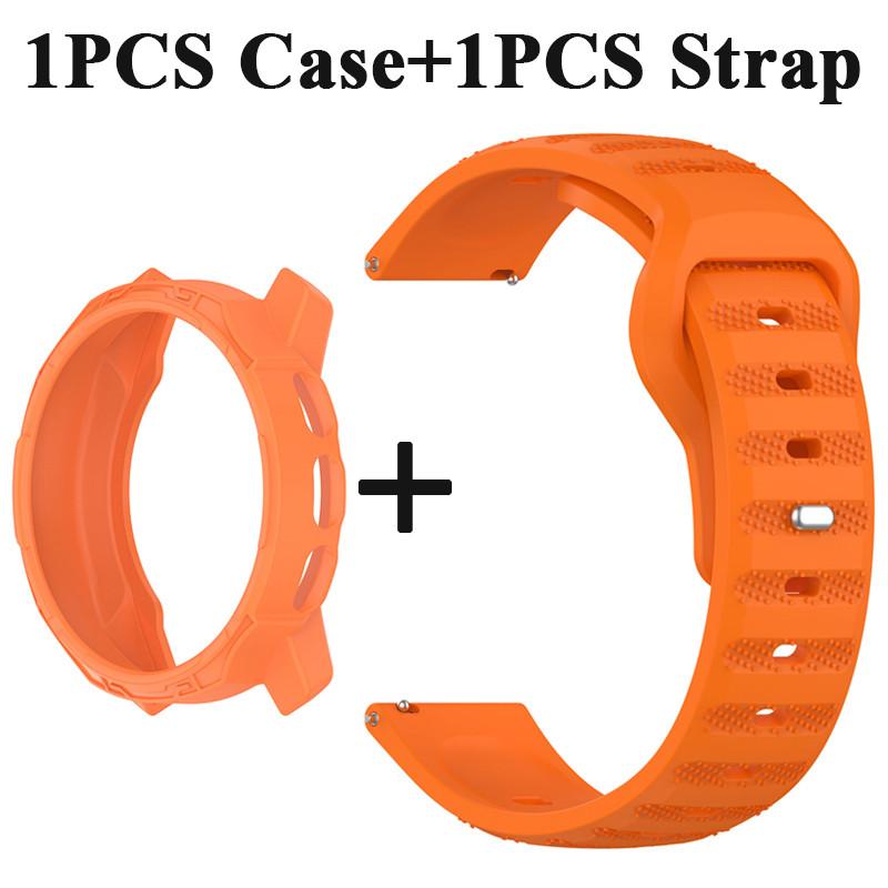 WatchBand + Silicone Case Cover for SUUNTO 9 PEAK/9 PEAK Pro Silicone Strap 9 PEAK Shell Sports Wristband Watchband