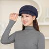 Plaid Beret Outdoor Thickened Sun Protection Hat Fashionable Gift Breathable