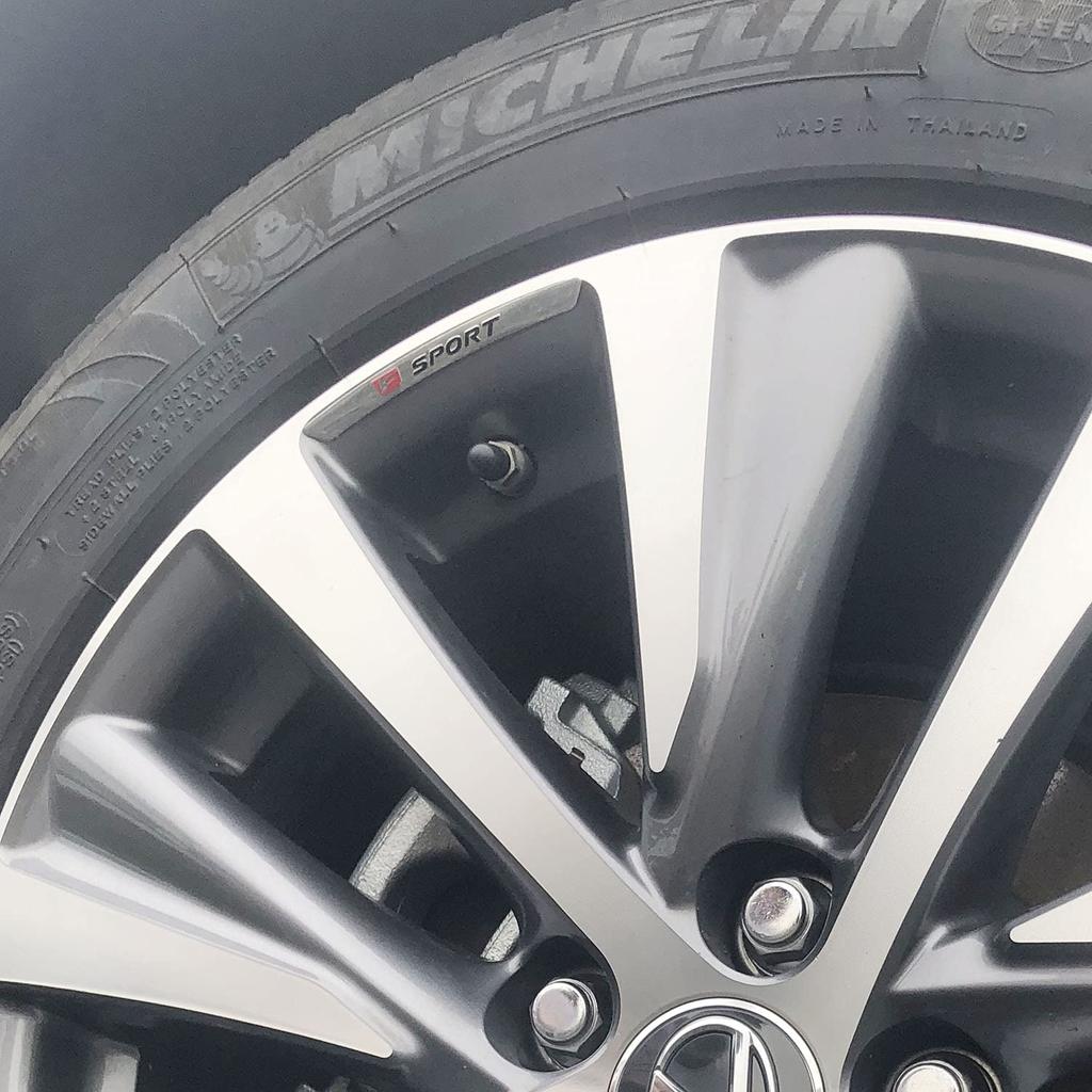 Lexus Rim Sticker Wheel Hide Scratch Cool Silver