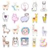 50-Pack Cute Alpaca Stickers for Phone, Laptop, Water Bottle, and Fridge