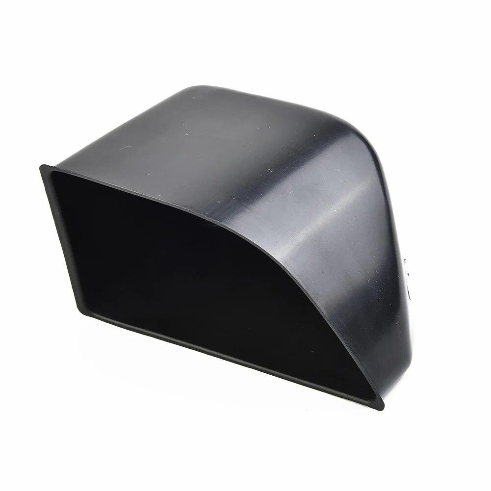 2pcs Door Storage Box Car Front Door Storage Box Cover Trim For Honda 8th -Accord 2008-2013 ABS Black Durable Car Organizer