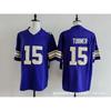 Vikings Team Football Jersey 22 Number Embroidered Rugby Shirt Adult Unisex