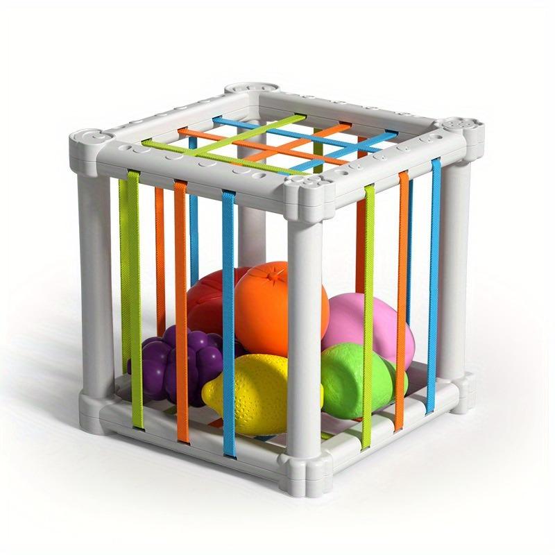 

Пазл Радужные Мягкие Игрушки, Развивающие игрушки для распознавания цветов и форм, Тренажер для развития мелкой моторики, концентрации и хватательных навыков, Игрушки для раннего развития