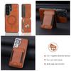 Vintage Leather Magnetic Case For Samsung Galaxy S26 Ultra S26+ Plus With Magnetic Kickstand Wallet Pocket Card Slot Holder