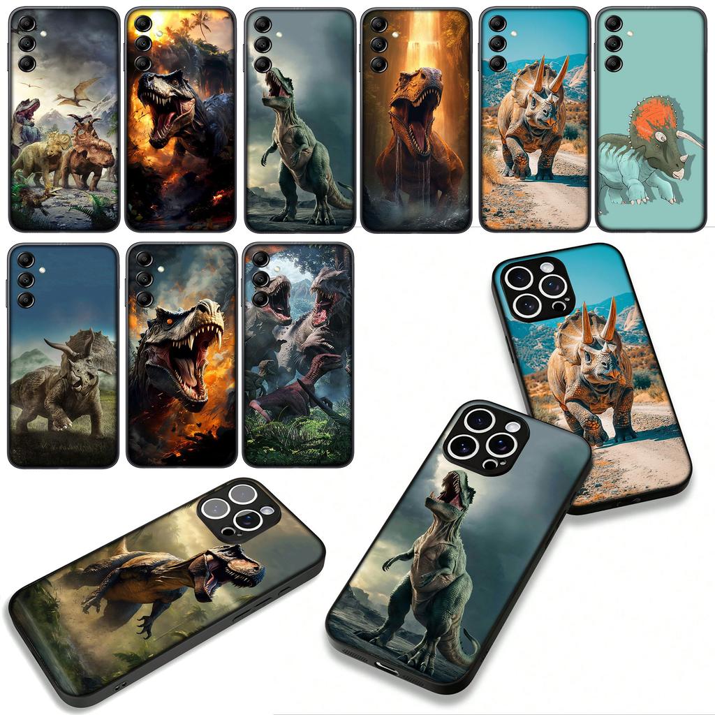 Cover for Apple iPhone 17 16 11 Pro XS Max XR 6 7 8 Plus + 16E SE 2020 2022 Air 5 Coque Phone Case Poster Dinosaur