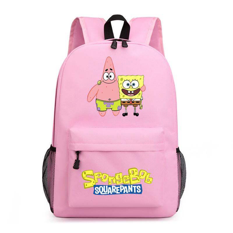 School Season Spongebob Squarepants Starry Sky School Bag Spongbob Student Travel Study Backpack
