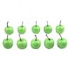 10Pcs Mini Simulation Super Small Apples  Plastic  Home Decor
