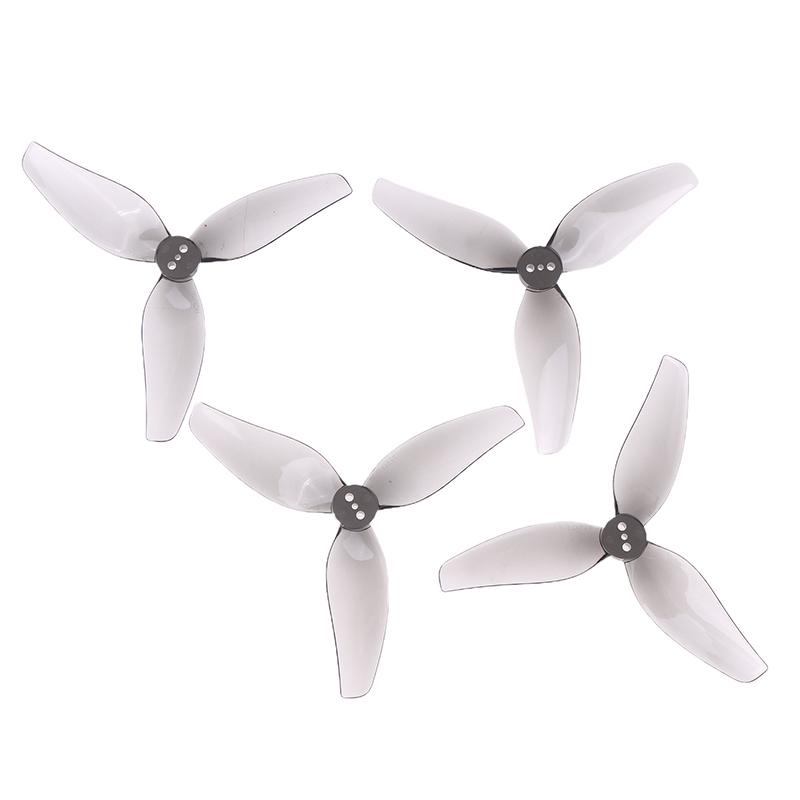 

2 пари Hqprop T3.5X3.5X3 3535 3,5-дюймовий Fpv пропелер з полікарбонату 1,5 мм 3-лопатевий гоночний пропелер Запчастини для гоночного дрона-Сірий