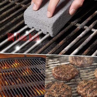 Barbekü Izgara Tuğla Izgara Temizleyici Barbekü Taşı Mutfak Temizliği İçin Tuğla Blok