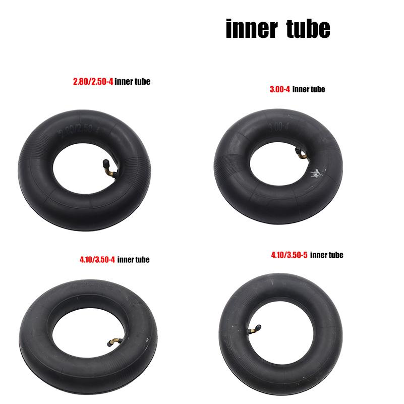 4.10/3.50-4 3.00-4 Inner Tube 4.10/3.50-5 for Wheelbarrows, Tractors, Mowers, Carts Electric Three-Wheel Four-Wheel Scooter