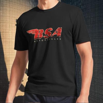 T-shirts pour hommes et femmes BSA Motorcycle Design Usé