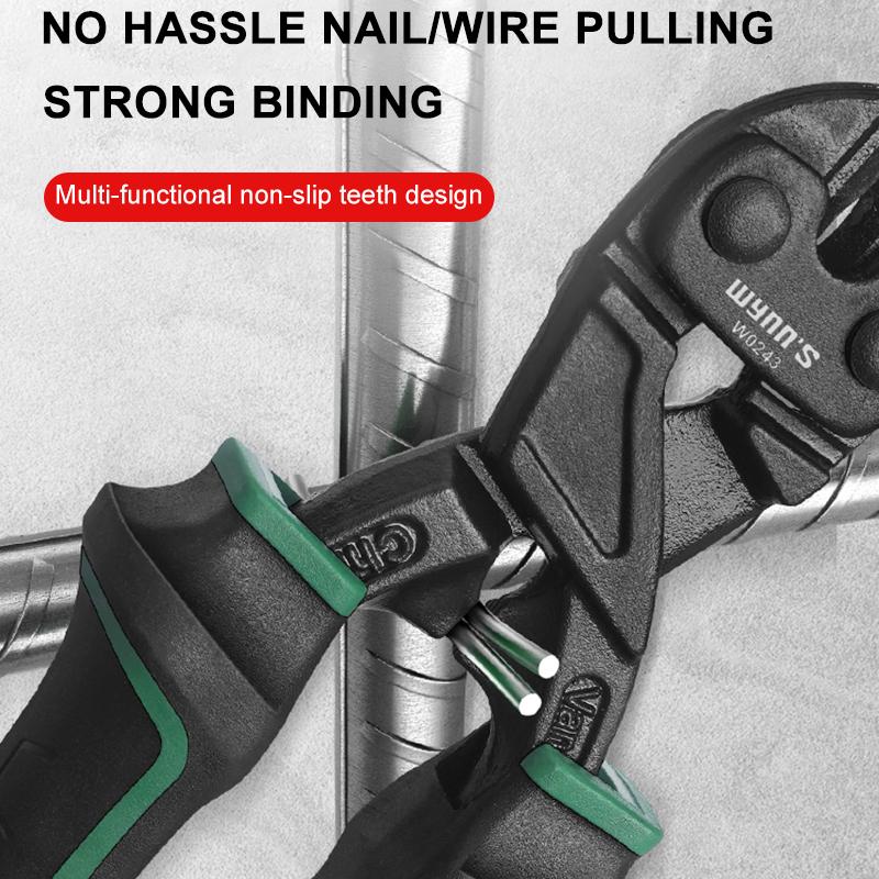 8" Mini-Bolzenschneider Federbelastet Klein Robust Drahtseilschneider Drahtschneider Bewehrungsschere Klemmen Werkzeuge