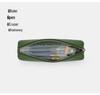 Korean Style Retro Unisex PU Leather Pencil Case for Students