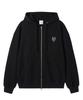 Openyard(Oy) Metal Logo Hoodie Zip Up - Black