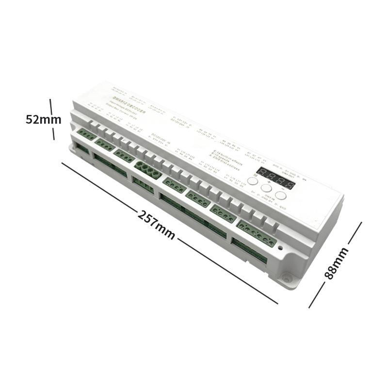 Intelligentes LED-Einbau- und Strahlerlicht mit 36-Kanal DMX512-Controller